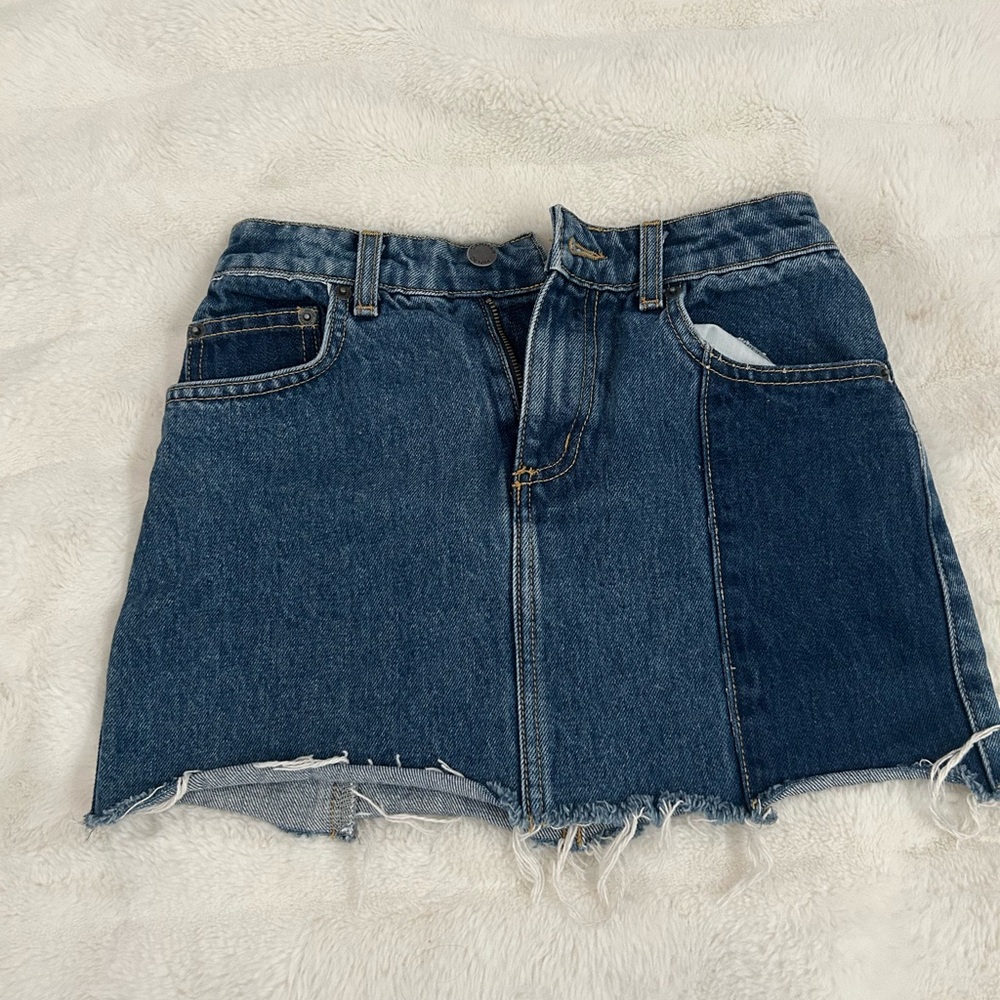 Denim Mini Skirt